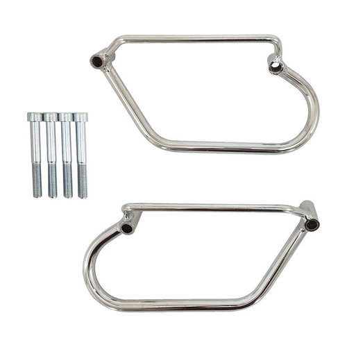 Longride Support de sacoche Chrome 00-15 VT750