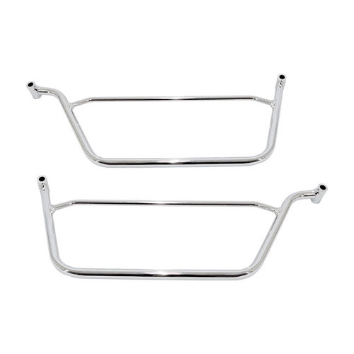 Longride Saddlebag Holder Chrome  97-04 VZ800 Marauder