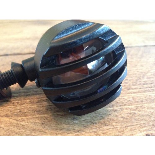 MCU Steampunk Schwarz Bullet Blinker