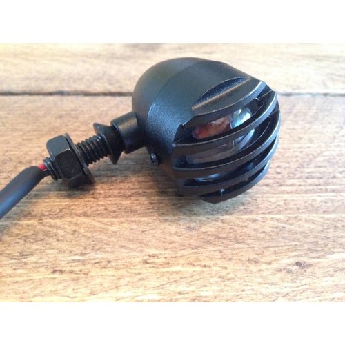 MCU Steampunk Schwarz Bullet Blinker