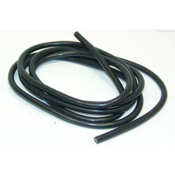 Zundkerze Kabel Schwarz 190cm 7mm