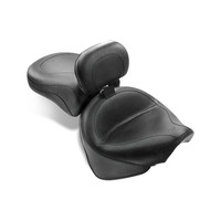 2-P Wide Touring Vintage Seat Black 00-11 V-Star 1100 Classic; 02-11 V-Star 1100 Silverado