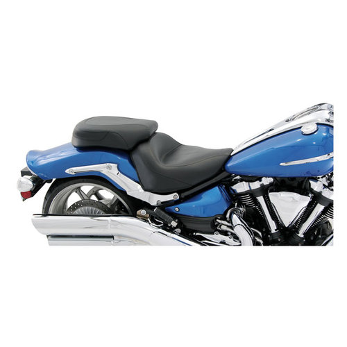 Mustang 2-P Wide Touring Vintage Zadel Zwart 08-17 Raider