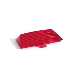 Replica Lens Rear Fender Tip Red 99-08 Touring; 04-17 FLST