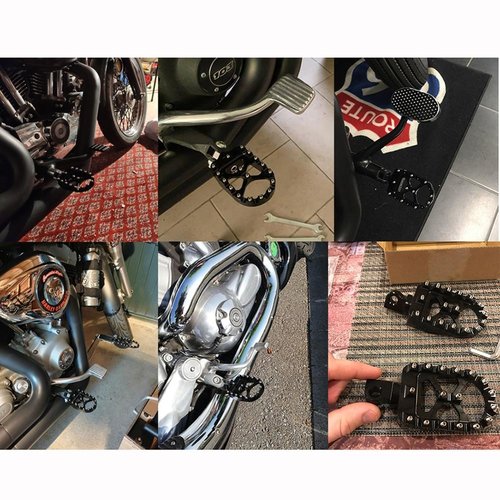 CNC MX Foot Pegs Set for Harley Davidson - ChopperShop.com