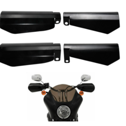 Metallhandschutzset für Harley (Größe auswählen)