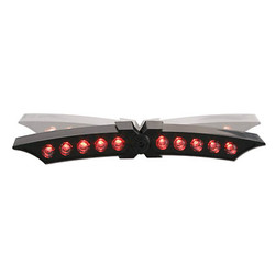 LED-achterlicht X-Wing, zwarte behuizing universeel