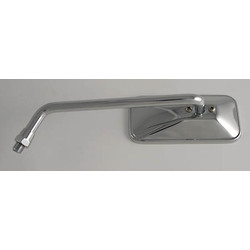 Chopper Mirror Rectangular Chrome