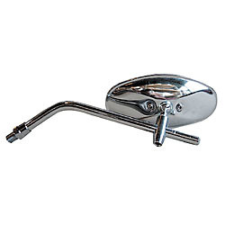 Chopper Mirror Round Chrome