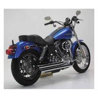 2 1/2 inch Big Shots Staggered Softail Dyna 91-05 | Chrome