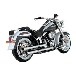 Slip-Ons Straightshots 2-1 / 2 "Chrome 05-16 Softail