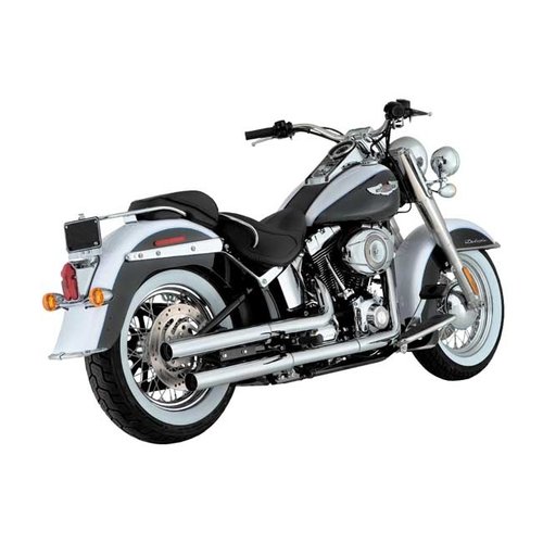 Vance & Hines Slip-Ons Straightshots 2-1 / 2 "Chrome 05-16 Softail