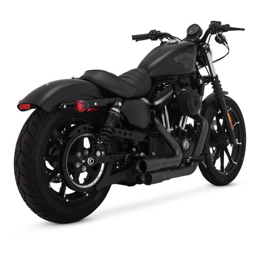 Vance & Hines Mini-Grenade 2-2 Uitlaat Zwart 04-13 Sportster XL