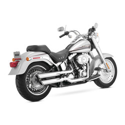 Twin Slash 3 Inch Slip-Ons 07-16 Softail (selecteer kleur)