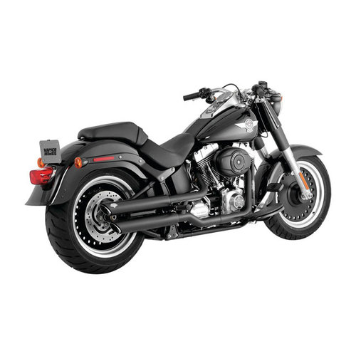 Vance & Hines Twin Slash 3 Inch Slip-Ons 07-16 Softail (Select Color)
