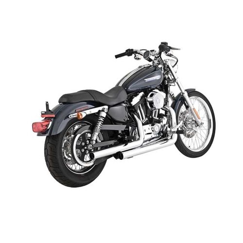 Vance & Hines Straightshots HS 2 1/2 Inch Chrome 07-13 Sportster XL