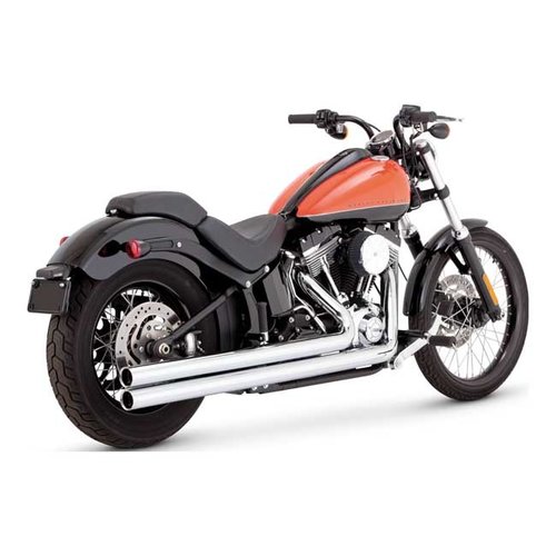 Vance & Hines 2 1/2 "Big Shots Long Chrome Auspuff 12-17 Softail