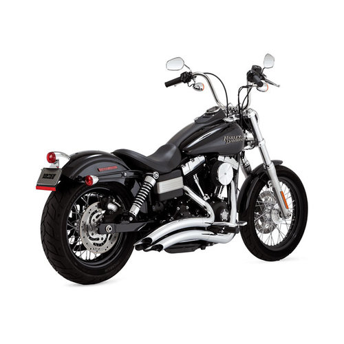 Vance & Hines 2-1 / 2 "Big Radius 2-2 Auspuff 06-17 Dyna