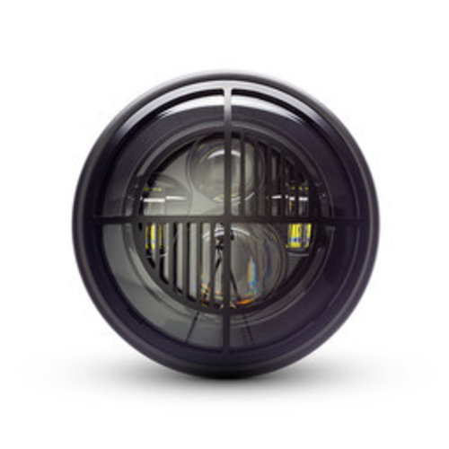 Max Inc Phare à DEL multi-projecteurs 7 "noir mat + couvercle Beemer