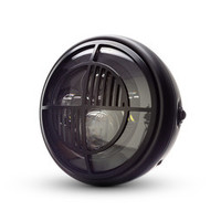 7 "Mattschwarzer Multi-Projektor-LED-Scheinwerfer + Beemer-Abdeckung