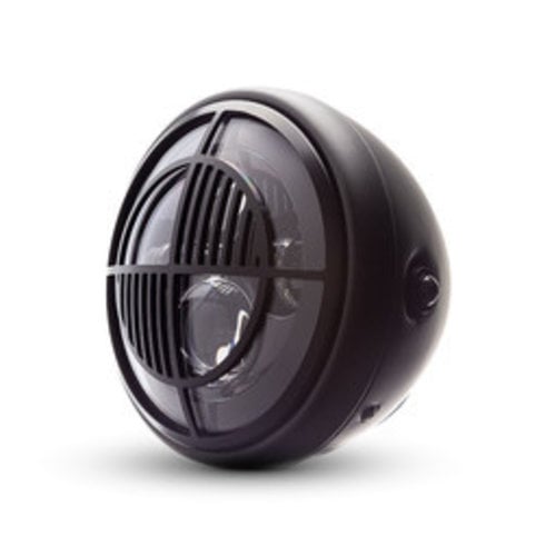 Max Inc 7 "Mattschwarzer Multi-Projektor-LED-Scheinwerfer + Beemer-Abdeckung