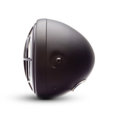 Max Inc 7 "Matzwarte LED-koplamp met meerdere projectoren + Beemer-afdekking