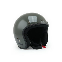 JETT HELMET leigrijs Glans