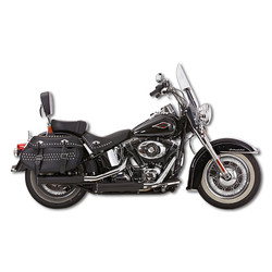 2-2 Aufsteckschalldämpfer ABE schwarz Softail FLSTC 06- / FXSTB 06-09 / FXSTC 07-10