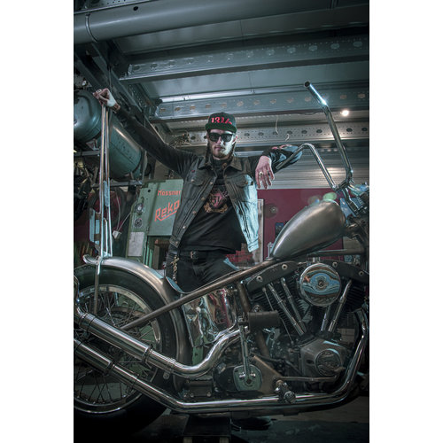 13 ½  Blood Moon Leather Vest | Black