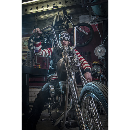 13 ½  Blood Moon Leather Vest | Black