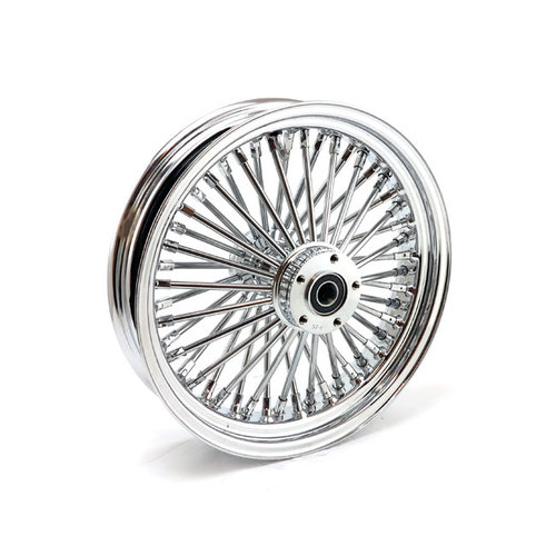 MCS Radial 48 Fat Spoke Achterwiel Velg 3.50 x 16 Chrome TUV