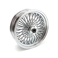 Roue Arrière Radial 48 Gros Rayons 5.50 x 16 Chrome TUV