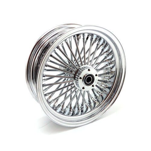 MCS Roue Arrière Radial 48 Gros Rayons 5.50 x 16 Chrome TUV