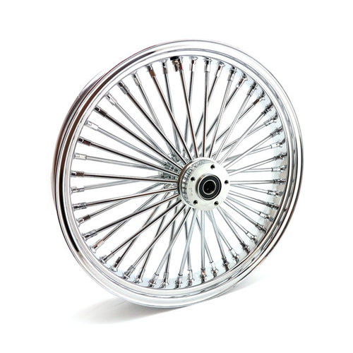 MCS Radial 48 Fat Spoke Front Wheel 3.50 x 21 DF Chrome TUV