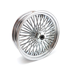 Radial 48 Fat Speichen Hinterrad 5.50 x 18 Chrom TÜV