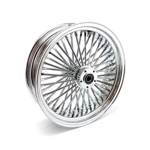 MCS Radial 48 Fat Spoke Rear Wheel 5.50 x 18 Chrome TUV