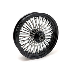 Radial 48 Fat Spoke Front Wheel 3.50 x 16 SF Black TUV