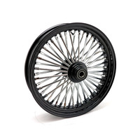 Radial 48 Fat Spoke Voorwiel Velg 3.50 x 18 SF Zwart TUV
