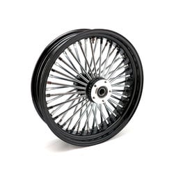 Radial 48 Fat Spoke Rear Wheel 4.25 x 18 Black TUV