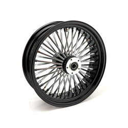 Radial 48 Fat Spoke Rear Wheel 5.50 x 18 Black TUV