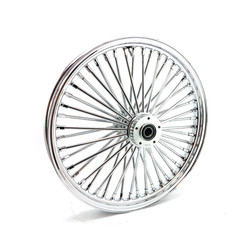 Roue Avant Radial 48 Rayons Fat 3.50 x 23 DF Chrome TUV