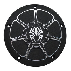 Derby Cover Rimpel Zwart 04-20 XL; 08-12 XR1200