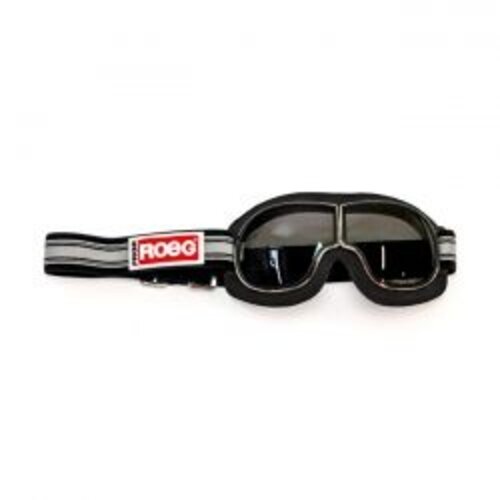 Roeg ROEG JETTSON GREY STRIPES GOGGLE ZWART EN GESTREEPT BANDJE