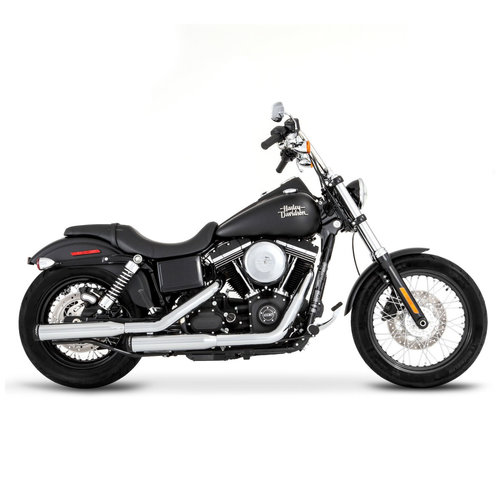 Rinehart Schalldämpfer Slip-On 3 Zoll 07-17 Softail (Farbe wählen)