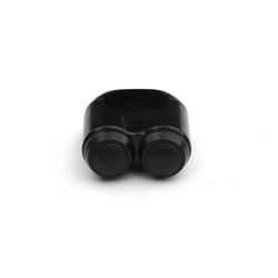 Interrupteur 22MM à 2 boutons - Noir