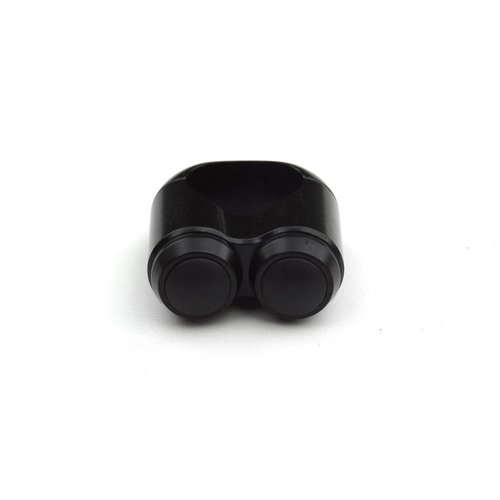 Motone Interrupteur 22MM à 2 boutons - Noir