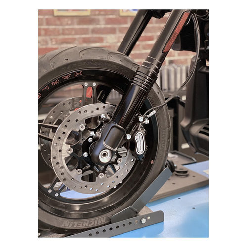 Killer Custom Voorvork Cover Glanzen Zwart 19-20 Softail FXDRS