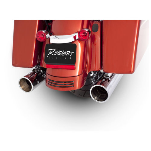 Rinehart Schalldämpfer Slip-On 4 Zoll 17-20 FLH (Farbe wählen)