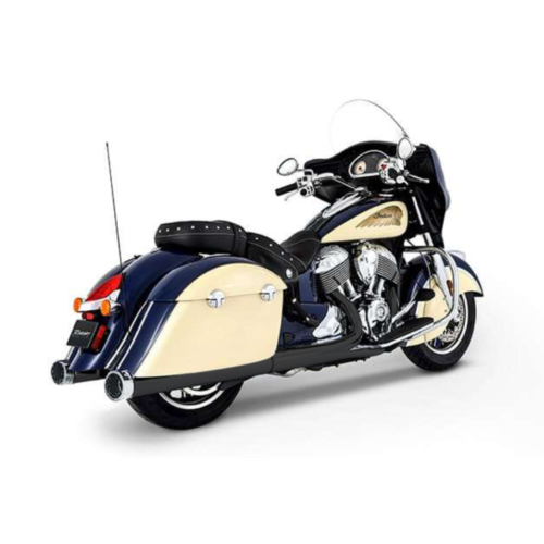 Rinehart Muffler Slip-On 4 Inch Duals 14-21 Indian (Select Color)