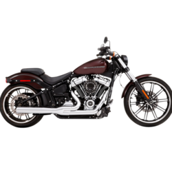 Auspuffanlage 2 in 1 18-21 Softail Chrom